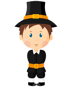 a thanksgiving  pilgrim